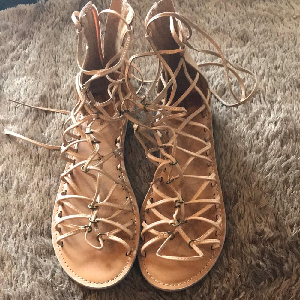 American Eagle gladiator sandals